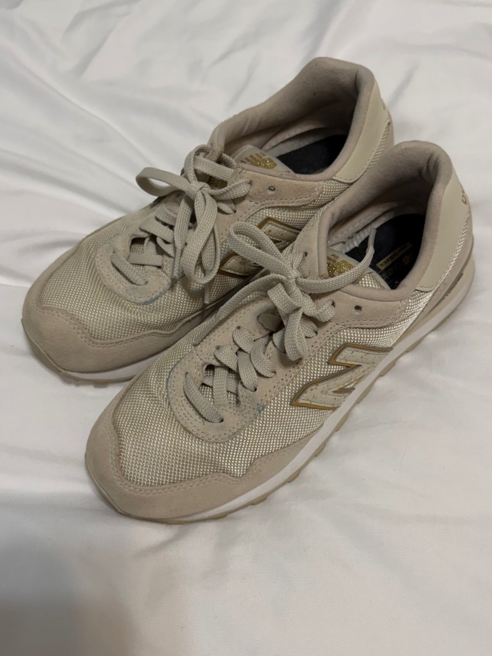 New Balance Fresh Foam X 1080v9 Women's Cream Athletic Shoe Size 8